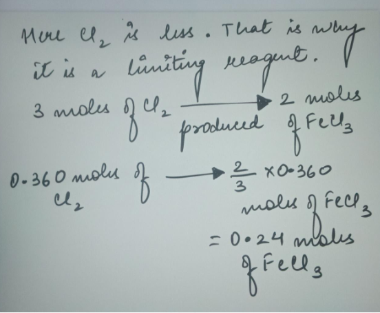 Answered Iron Metal Reacts With Chlorine Gas Bartleby