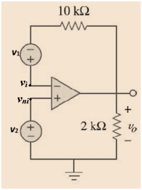 Answered Calculate The Output Voltage Of The Op Bartleby