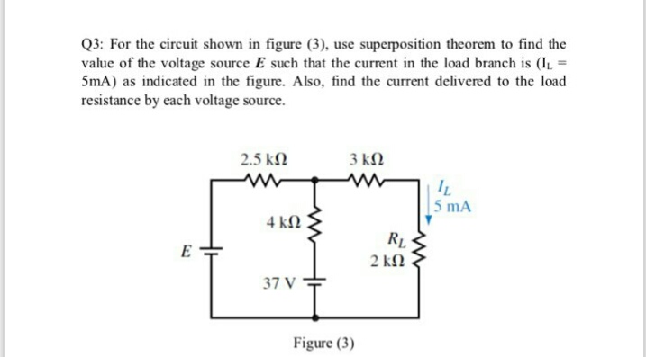 Answered Q3 For The Circuit Shown In Figure Bartleby