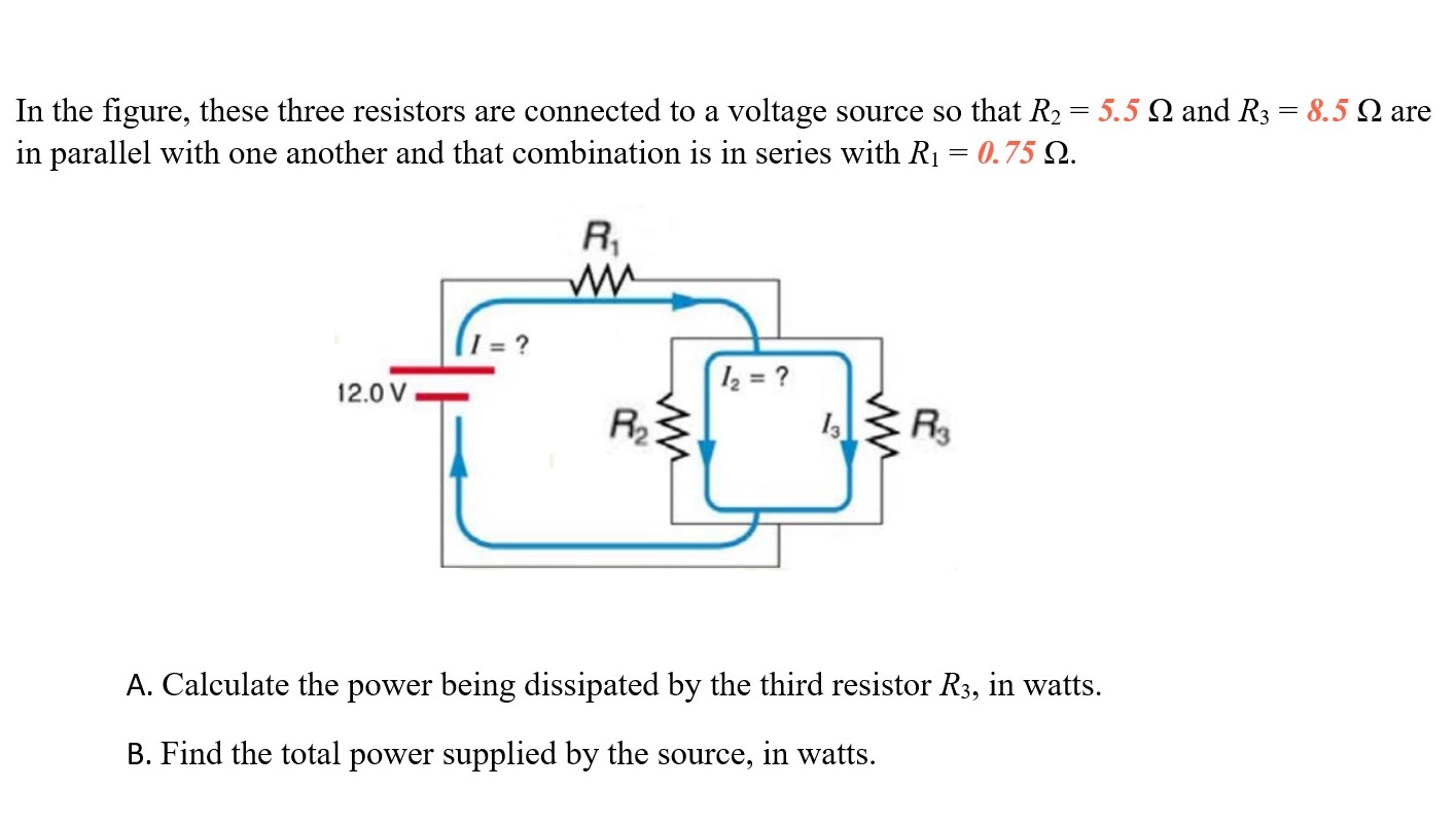 Answered In The Figure These Three Resistors Bartleby