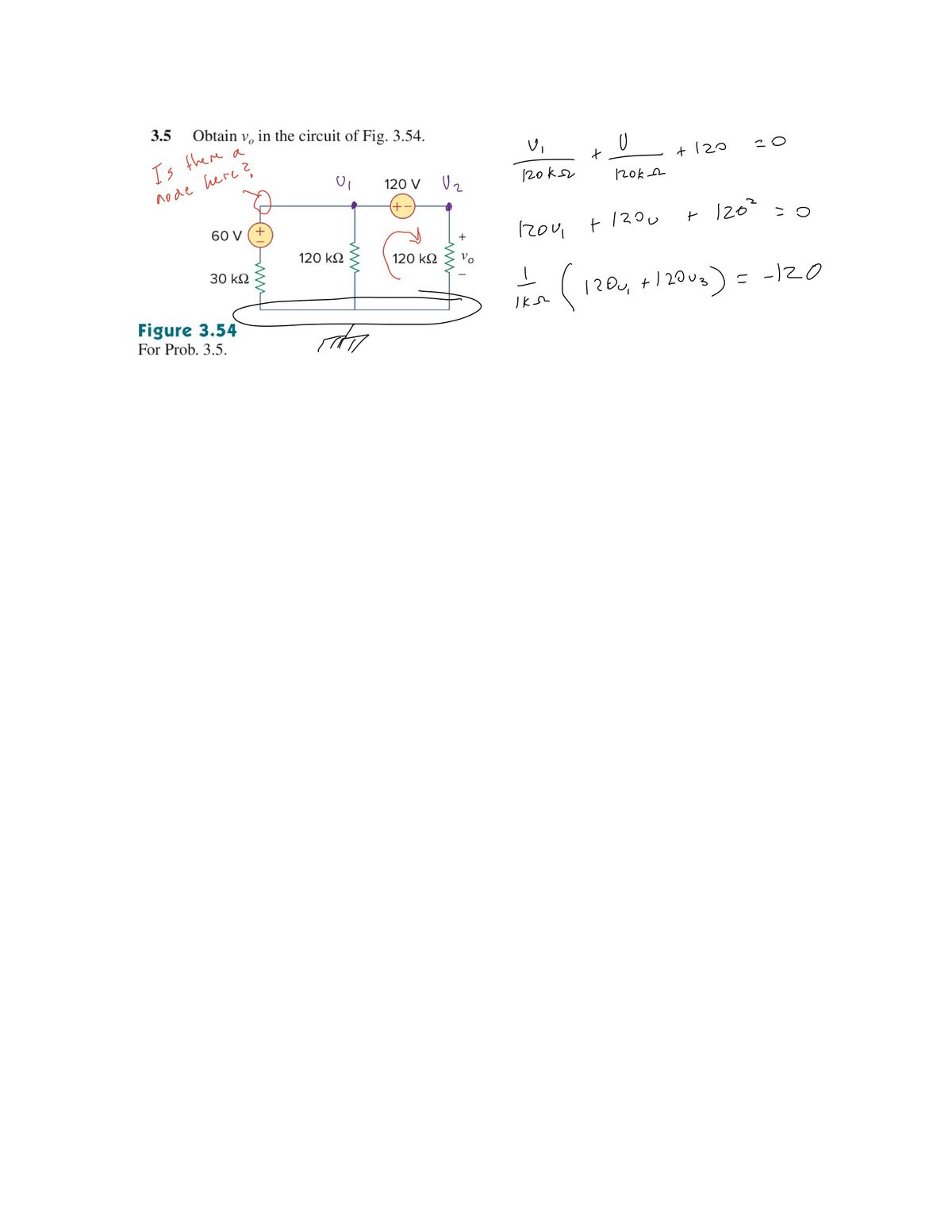 Answered Obtain V In The Circuit Of Fig Bartleby