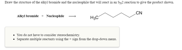 Answered Draw The Structure Of The Alkyl Bromide Bartleby