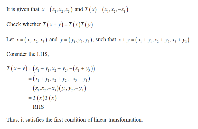 Answered: Let T : R^3 --> R^3 Be A Linear… | Bartleby