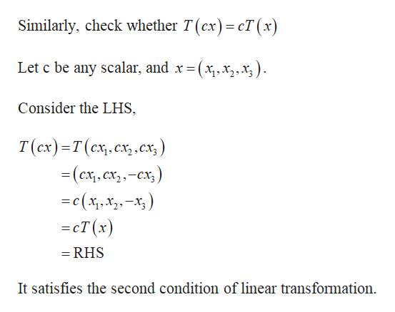 Answered: Let T : R^3 --> R^3 Be A Linear… | Bartleby