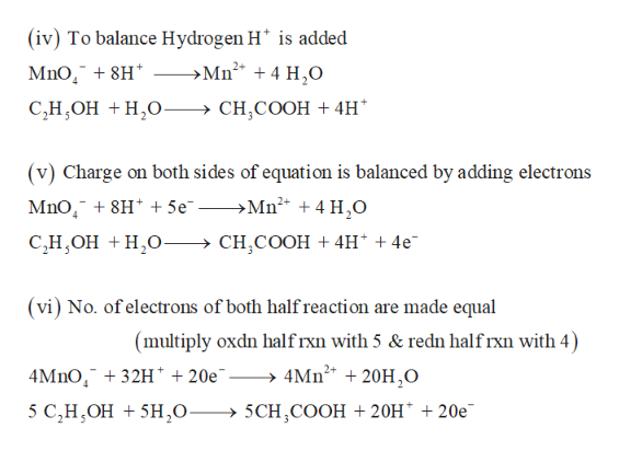 Answered: 1.MnO4-(aq) + CH3OH (aq)… | bartleby