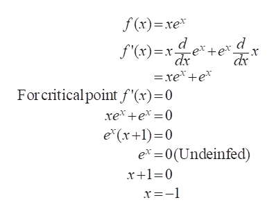 Answered 5 Find Where The Function F X Xe Is Bartleby