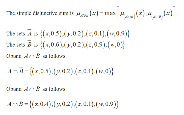 Answered: 27 Compute the simple dijuctive sum,… | bartleby