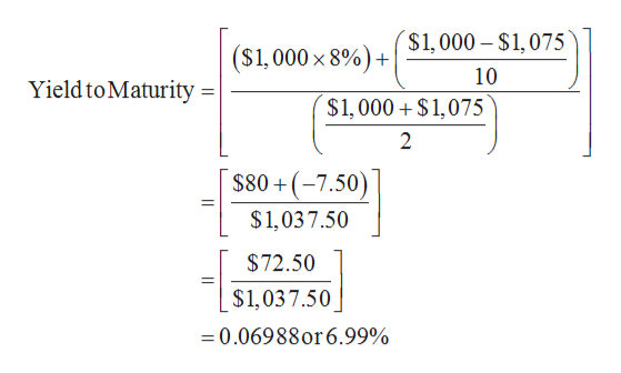 Answered How Do You Calculate Yield To Maturity Bartleby