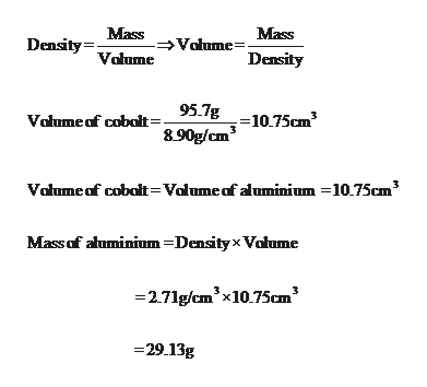 Answered: 5. Calculate the mass of aluminum that… | bartleby