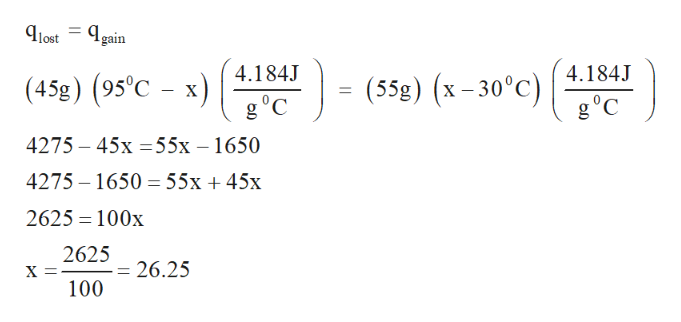 Answered: 10. What Would Be The Final Temperature… | Bartleby