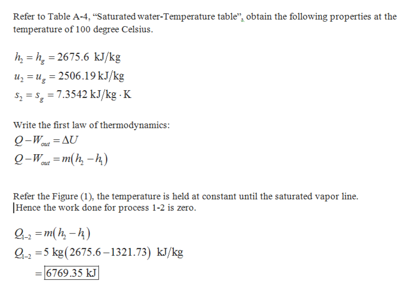 Answered A Piston Cylinder Device Contains 5kg Bartle