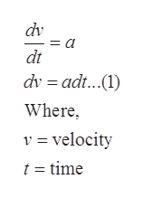 Answered: For motion with constant, nonzero… | bartleby