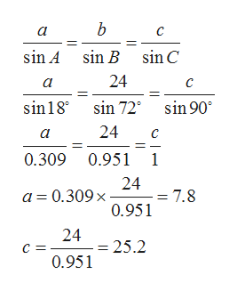 Answered: Solve The Right Triangle Shown In The… | Bartleby