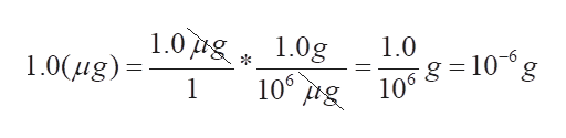 Answered How Many Grams Are In A Microgram Bartleby   Hc3dwke 