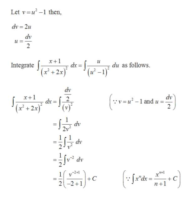 Answered: x1 J: (x2+2x)2 dx= (x2+2x)3 C (x2 2x)3… | bartleby