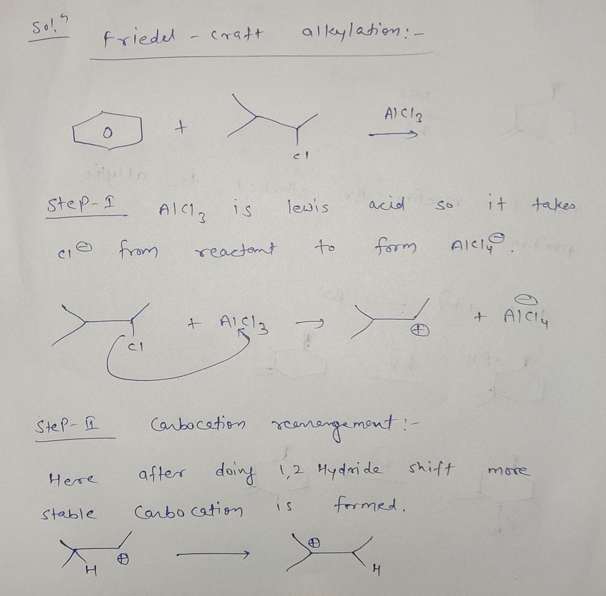 Chemistry homework question answer, step 1, image 1