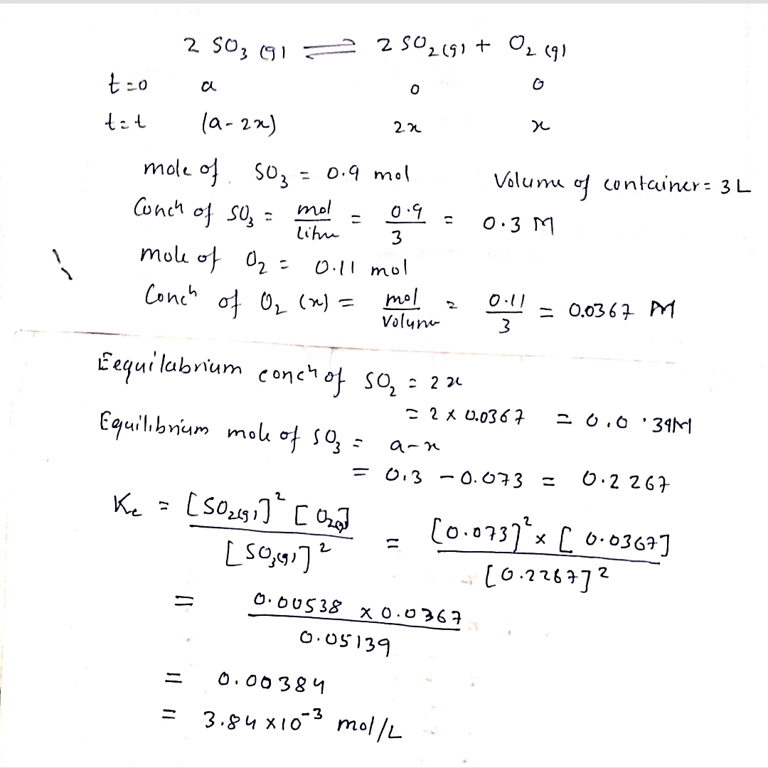 Chemistry homework question answer, step 1, image 1