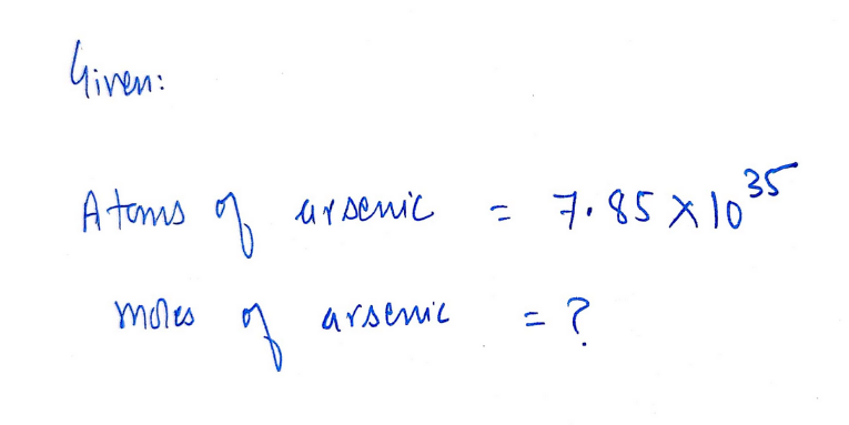 Chemistry homework question answer, step 1, image 1