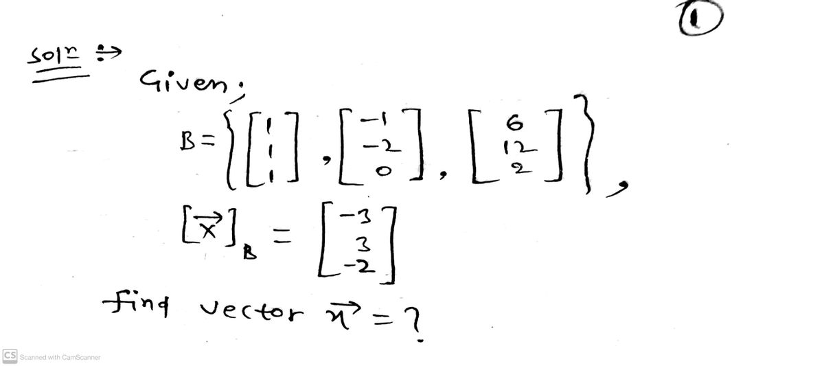 Algebra homework question answer, step 1, image 1