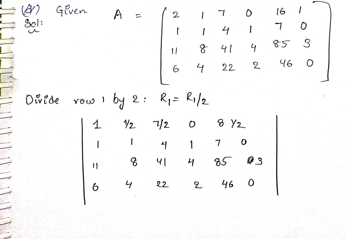 Advanced Math homework question answer, step 1, image 1