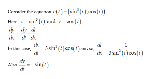 Answered: Consider a curve parameterized by:… | bartleby