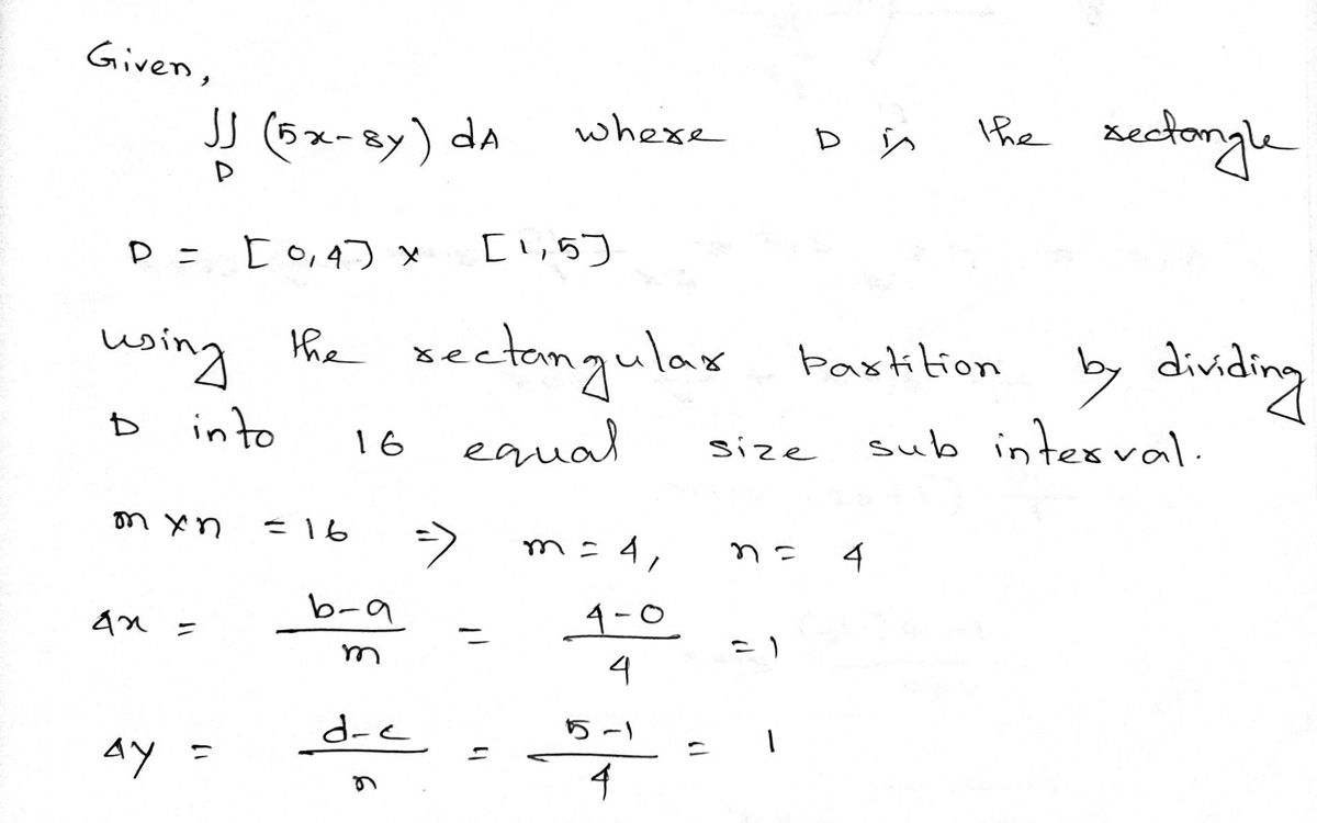 Calculus homework question answer, step 1, image 1