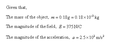 Physics homework question answer, step 1, image 1