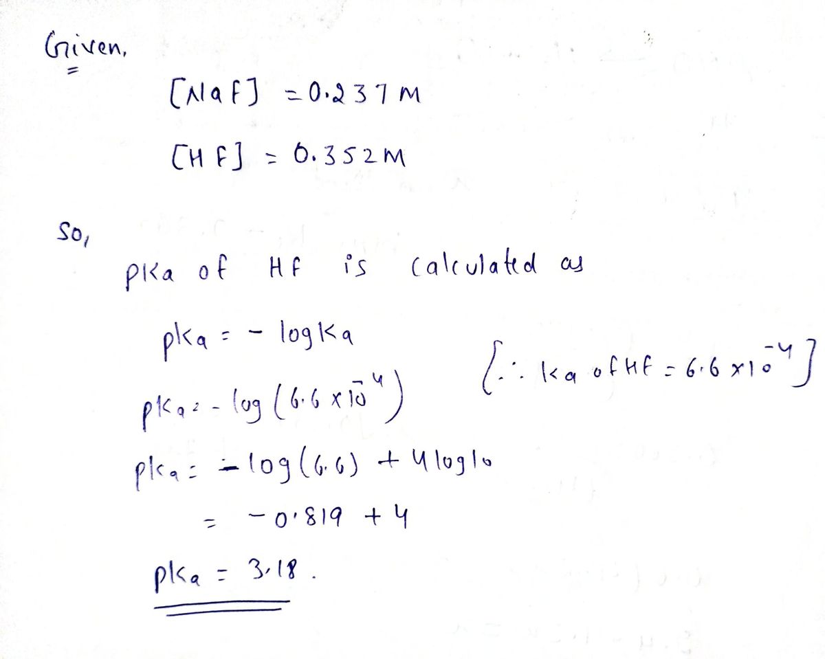 Chemistry homework question answer, step 1, image 1