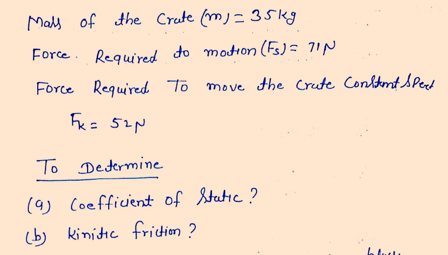 Physics homework question answer, step 1, image 1