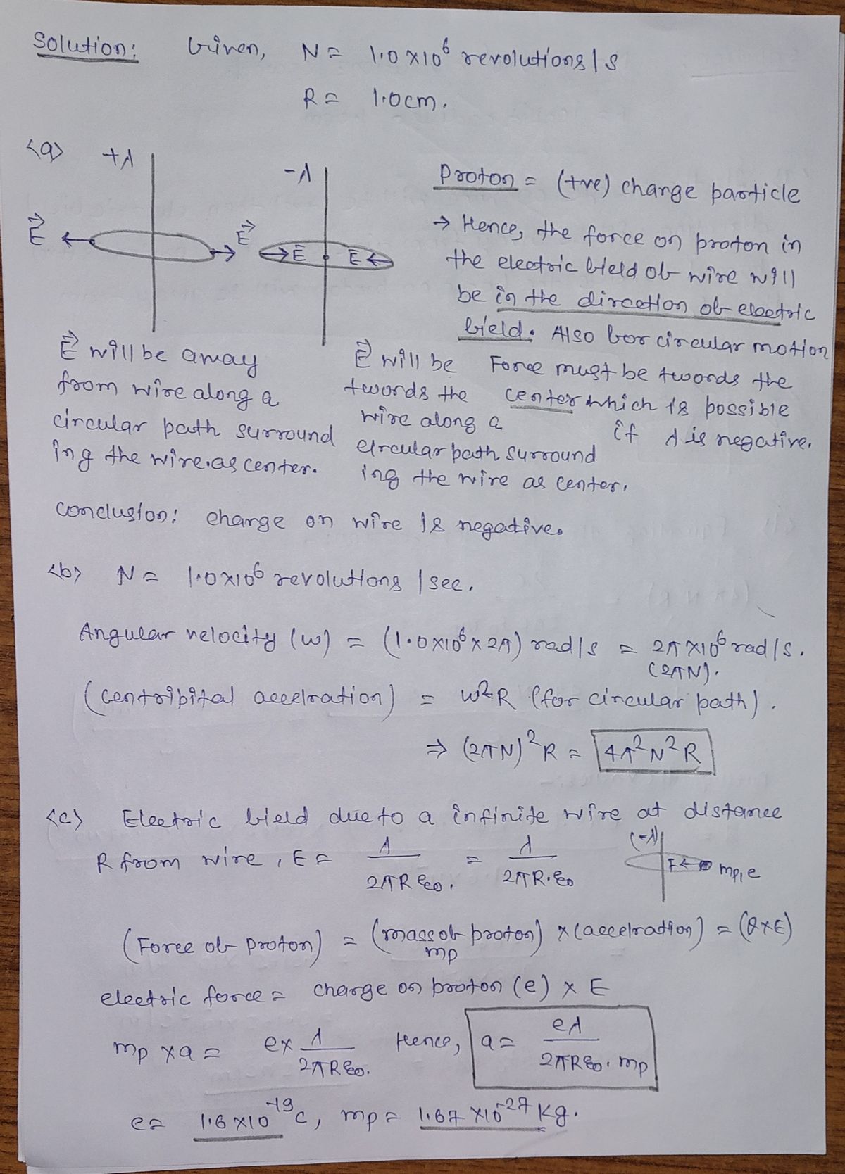 Physics homework question answer, step 1, image 1