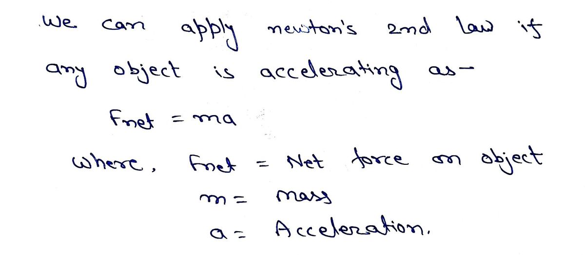 Physics homework question answer, step 1, image 1