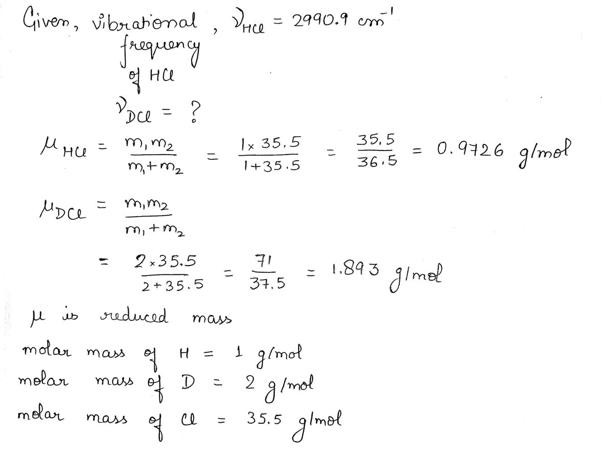 Chemistry homework question answer, step 1, image 1