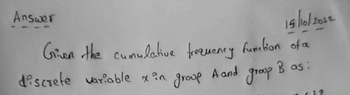 Statistics homework question answer, step 1, image 1