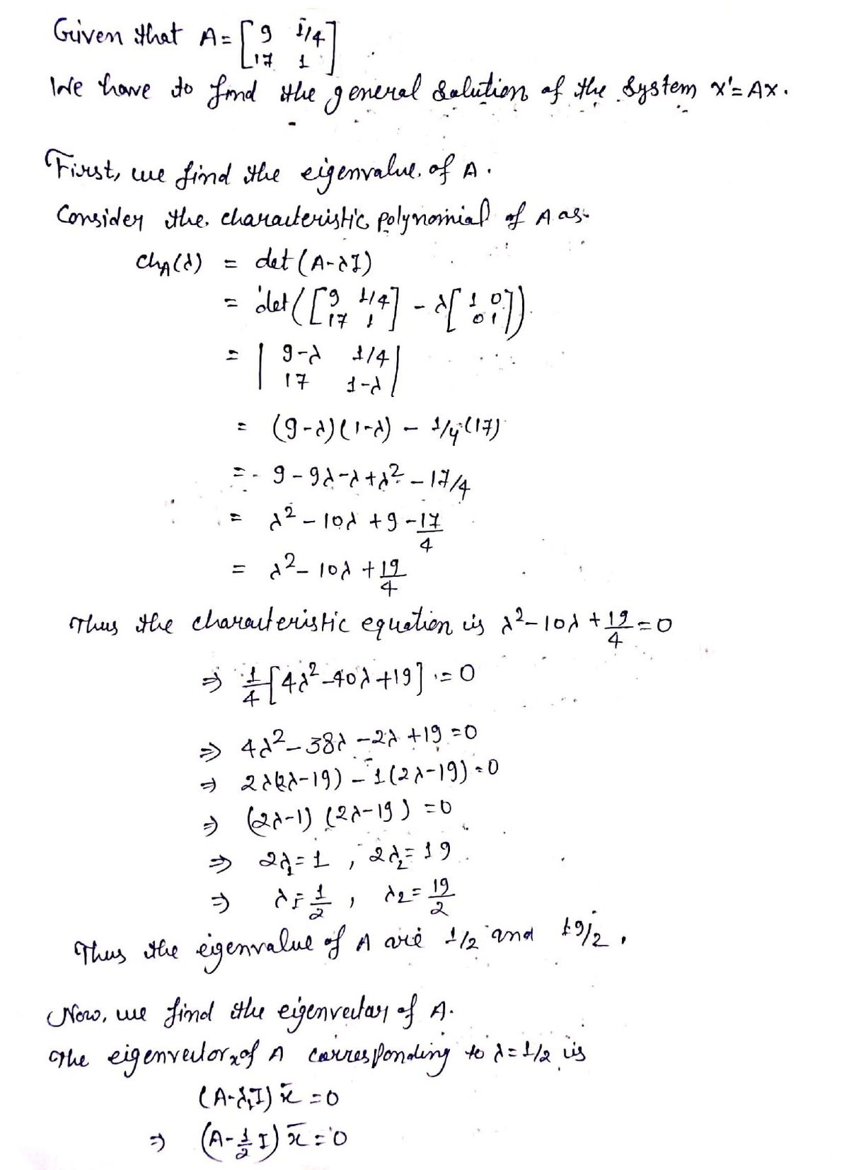 Advanced Math homework question answer, step 1, image 1