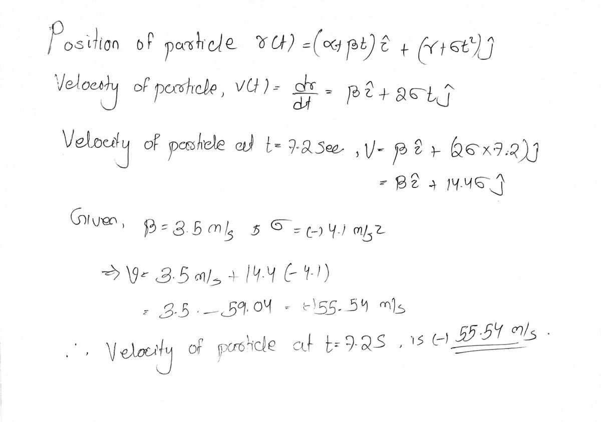 Physics homework question answer, step 1, image 1