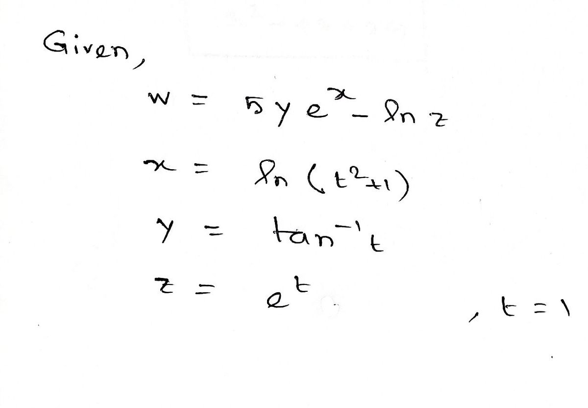 Advanced Math homework question answer, step 1, image 1