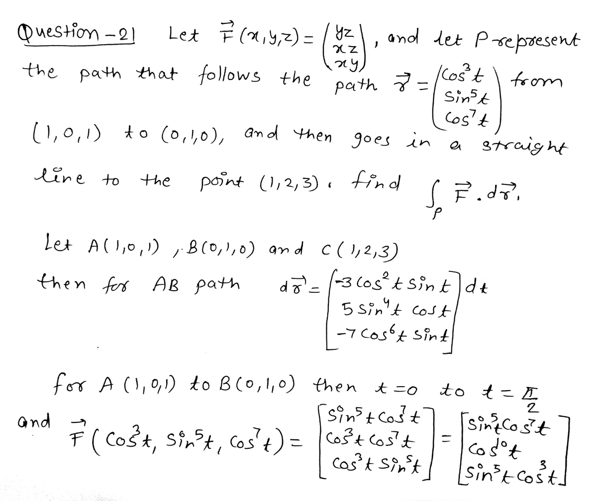 Advanced Math homework question answer, step 1, image 1