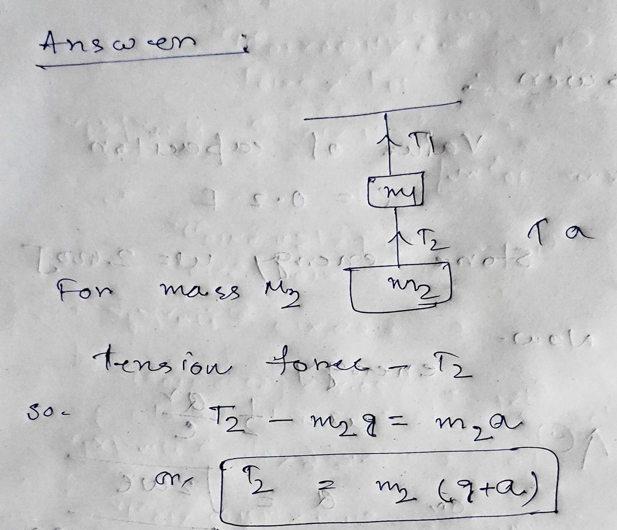 Physics homework question answer, step 1, image 1