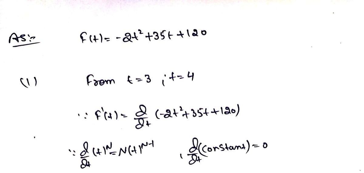 Calculus homework question answer, step 1, image 1