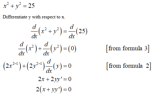 Answered Given X2 Y2 25 Find D2y Dx2 Bartleby