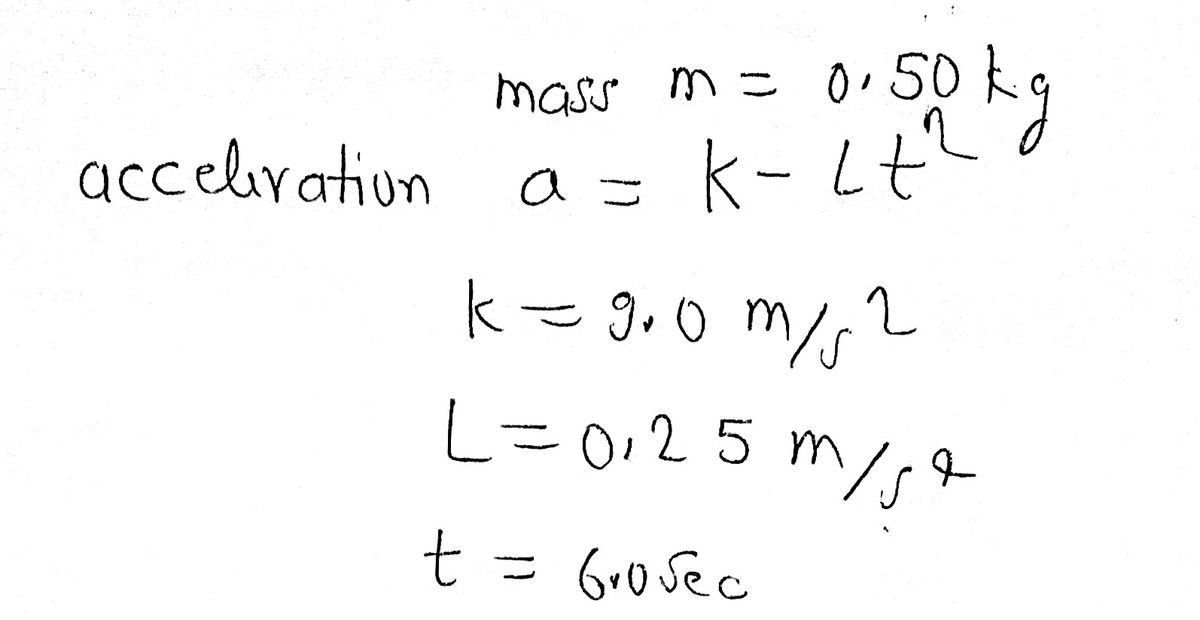 Physics homework question answer, step 1, image 1