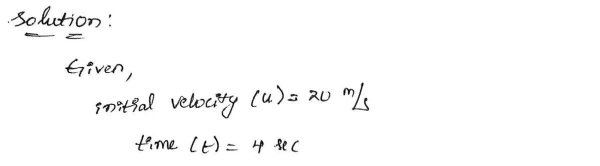 Physics homework question answer, step 1, image 1