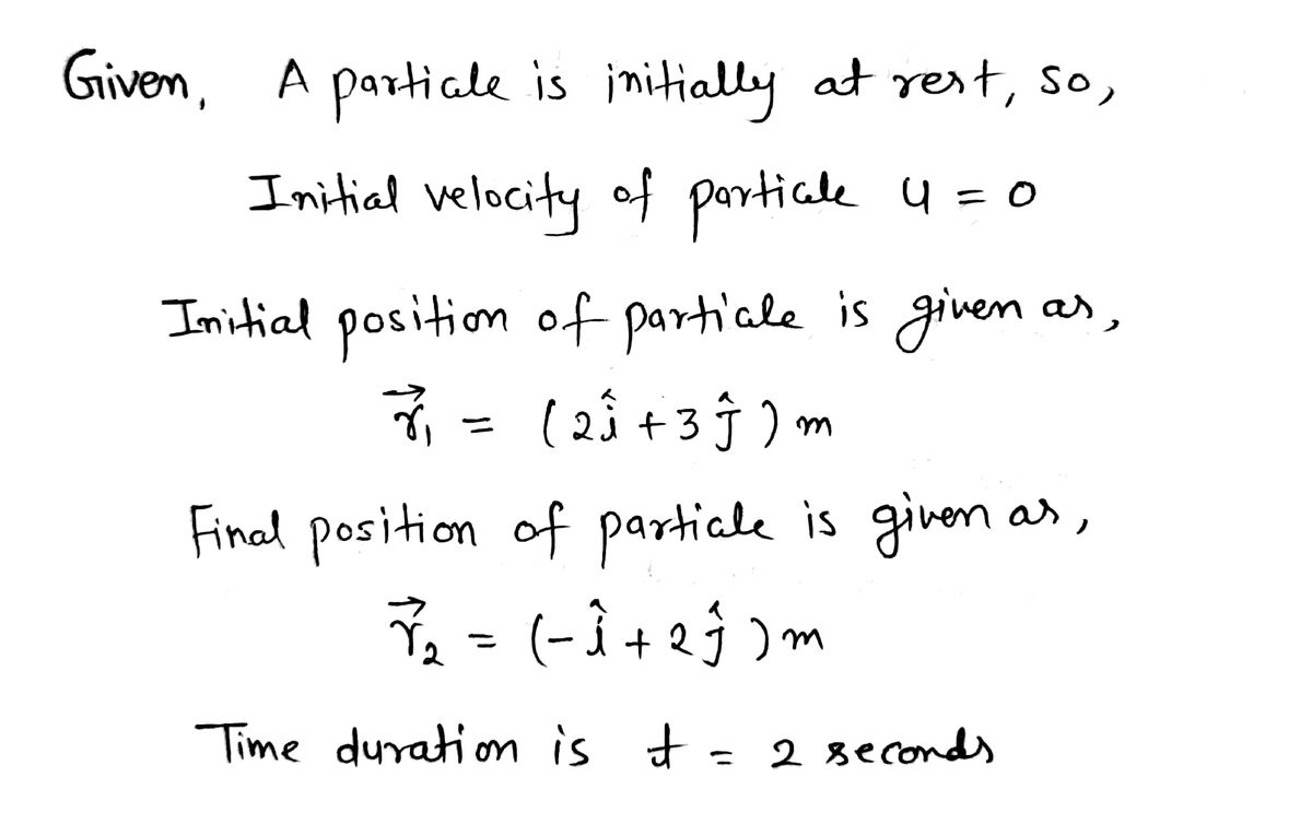 Physics homework question answer, step 1, image 1