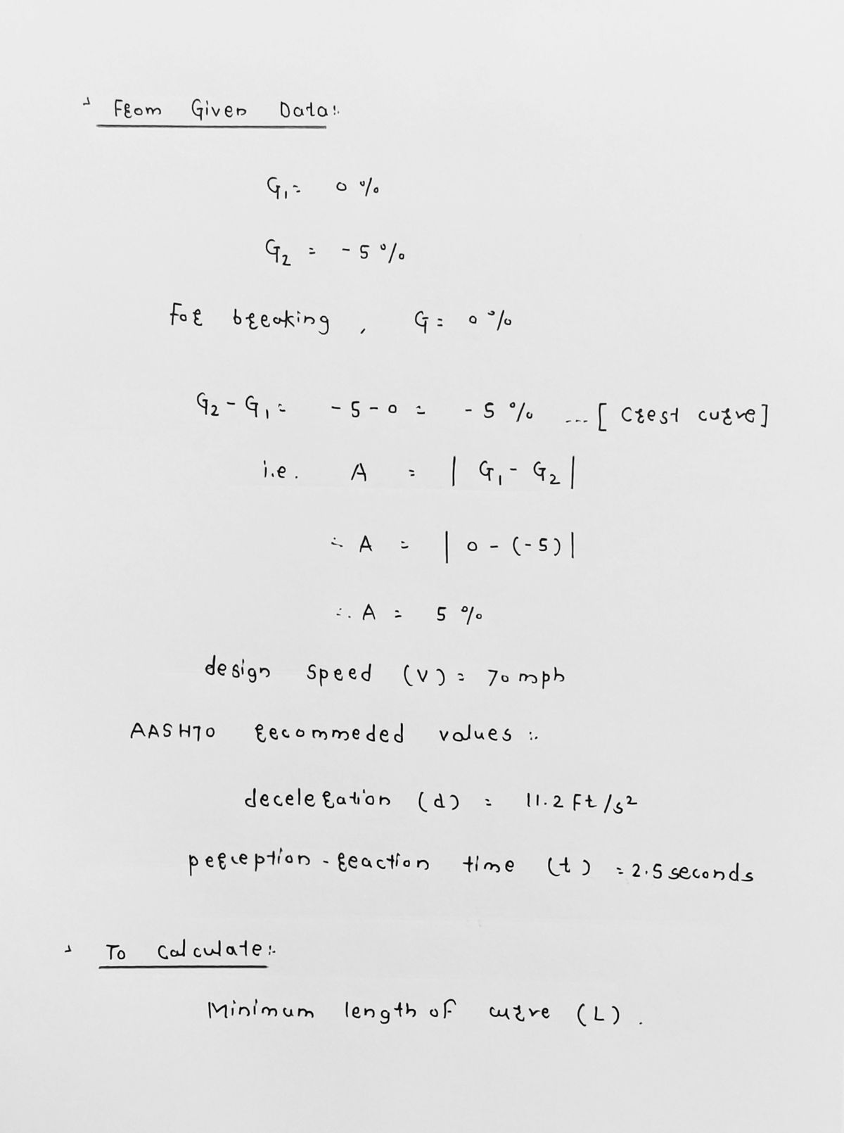 Civil Engineering homework question answer, step 1, image 1