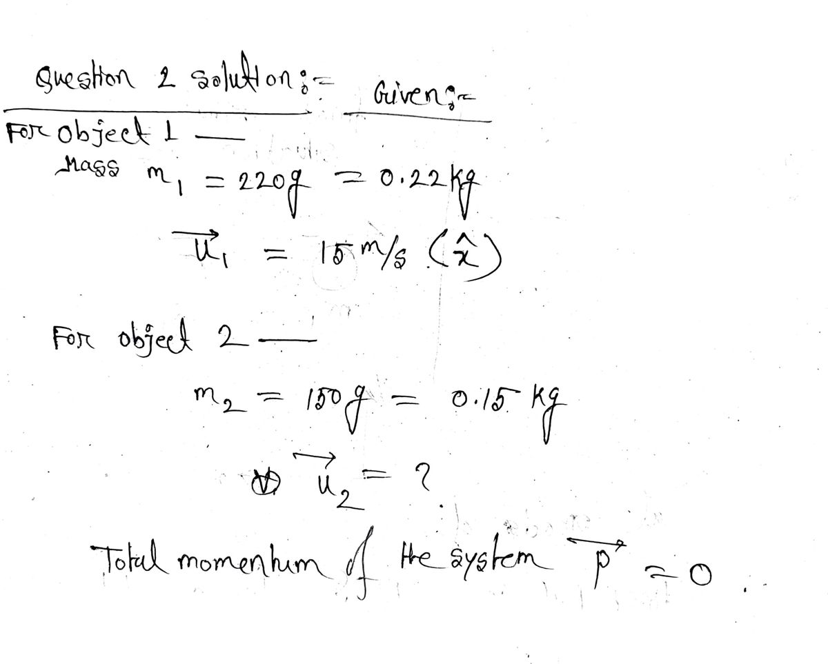 Physics homework question answer, step 1, image 1