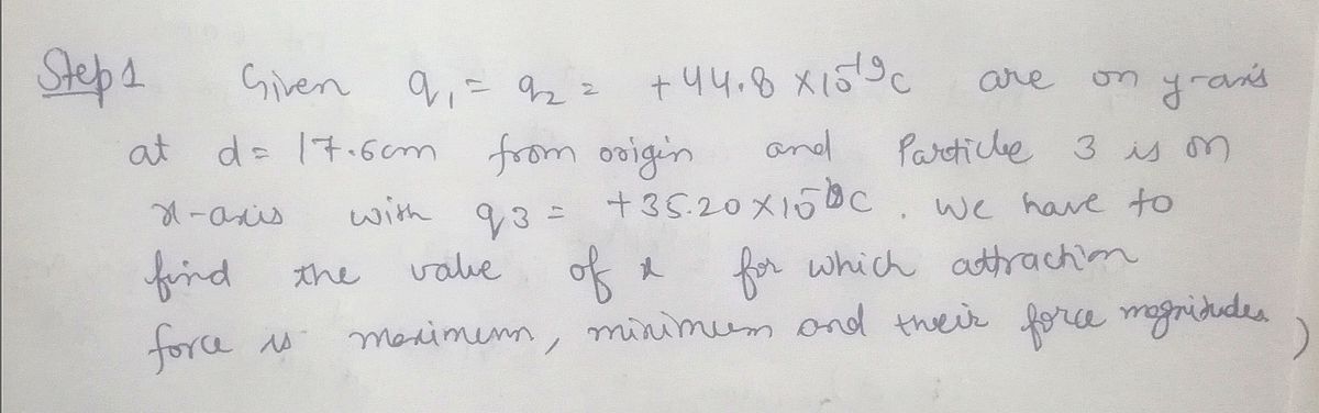 Advanced Physics homework question answer, step 1, image 1