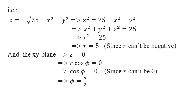 Answered Use Spherical Coordinates To Evaluate Bartleby