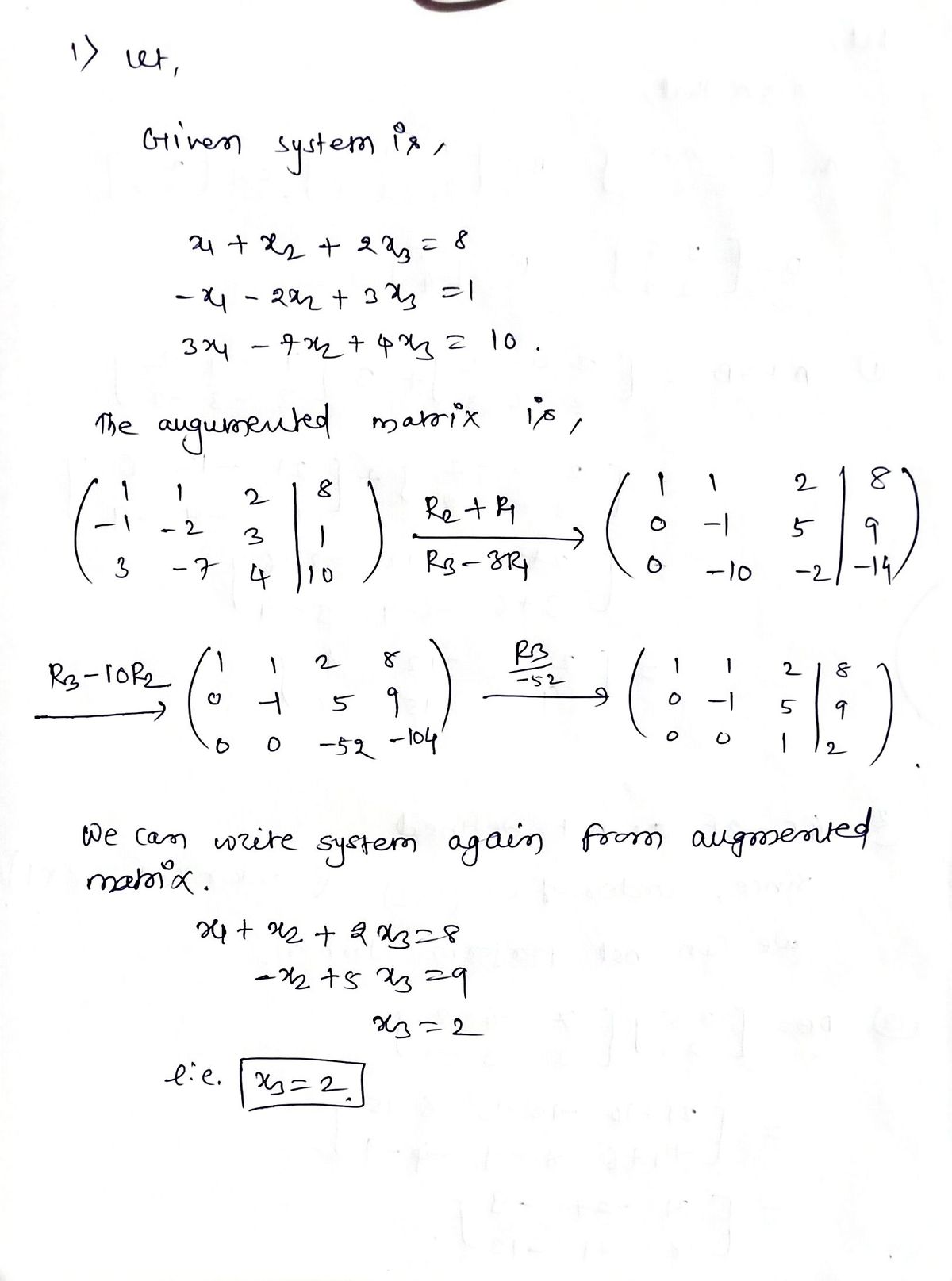 Advanced Math homework question answer, step 1, image 1