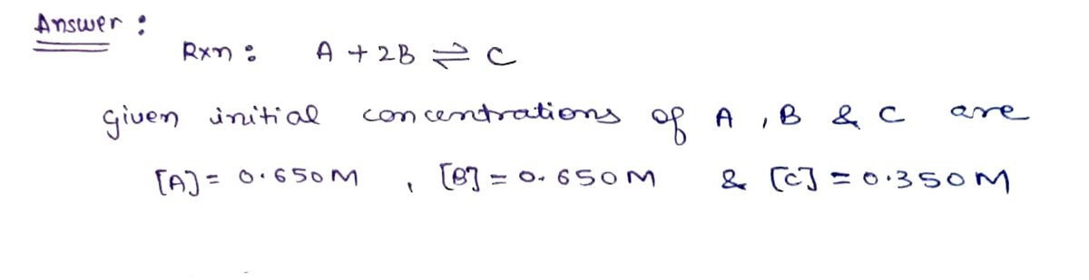 Chemistry homework question answer, step 1, image 1