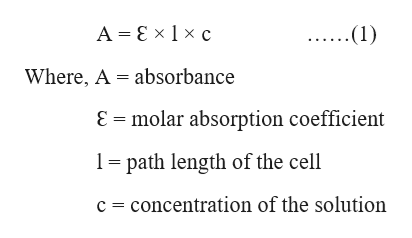 Answered: A solution in an absorption cell of… | bartleby